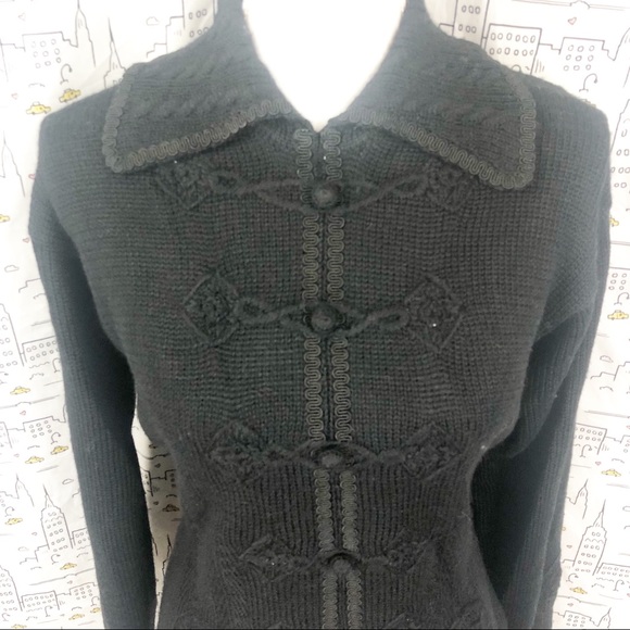 NILS Vintage Wool Fitted Sweater - Picture 3 of 7